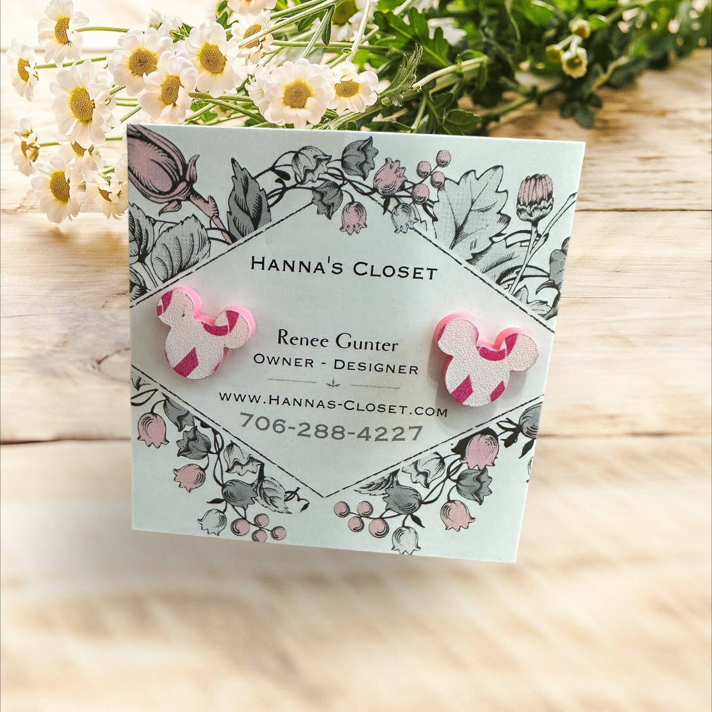 Handmade Mouse earrings
