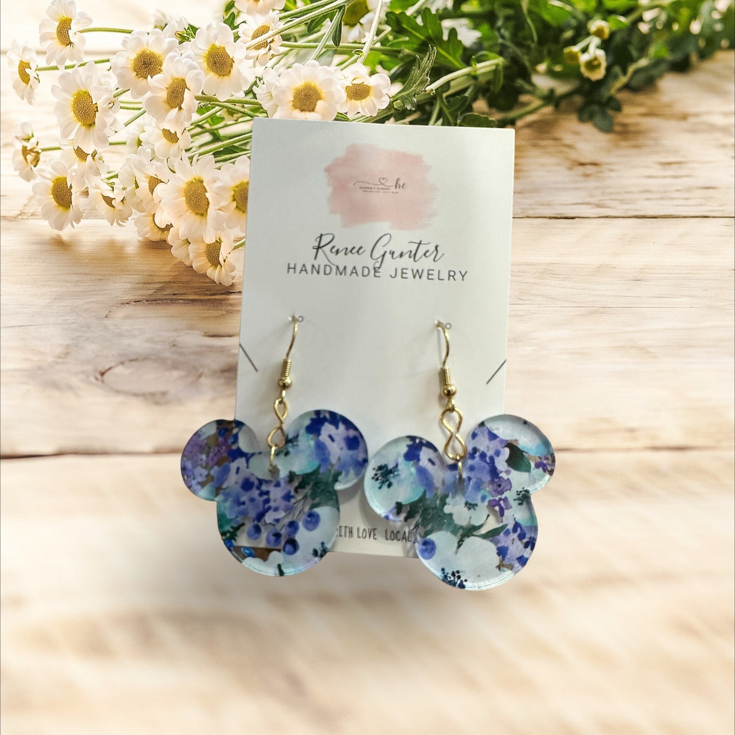 Handmade Mouse earrings