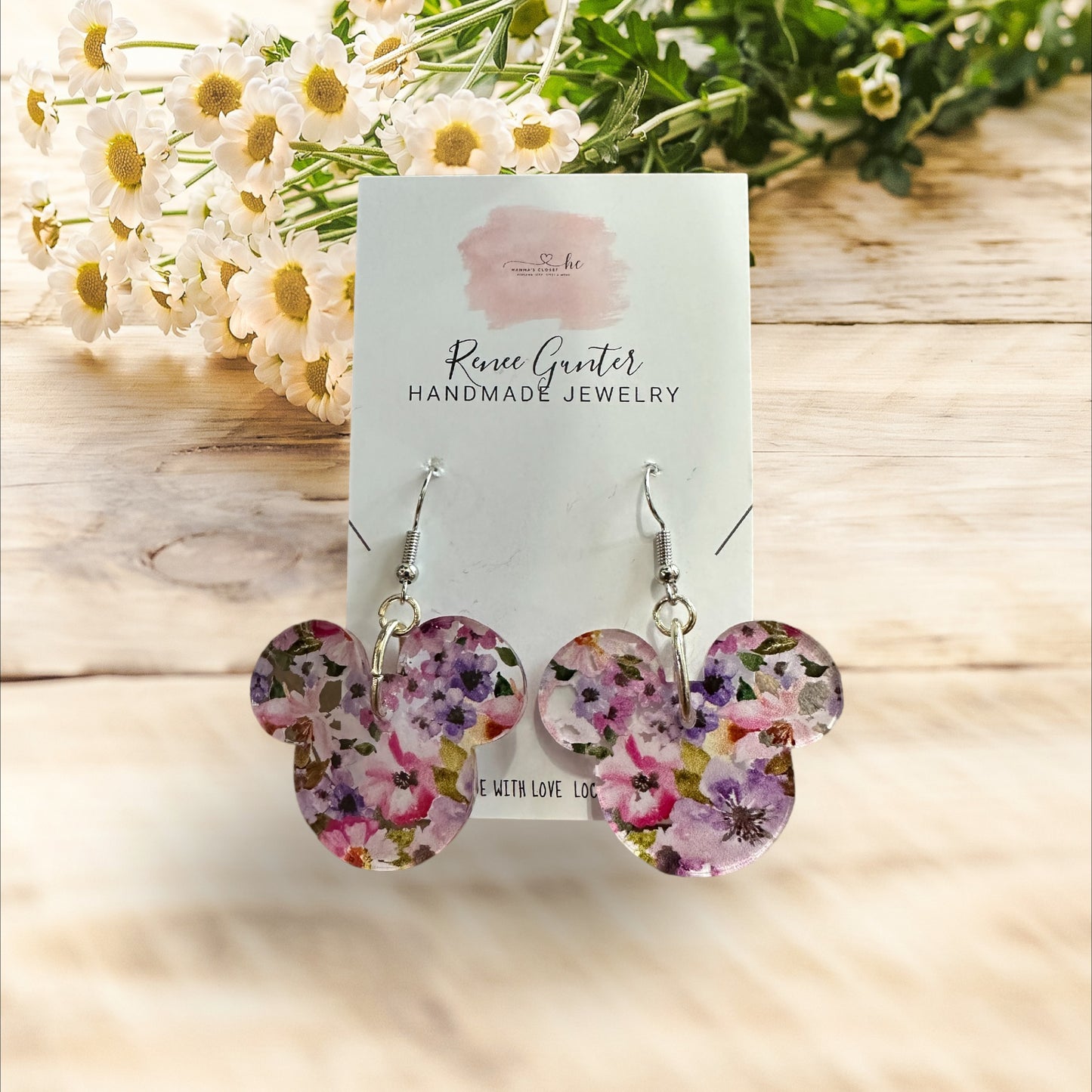 Handmade Mouse earrings