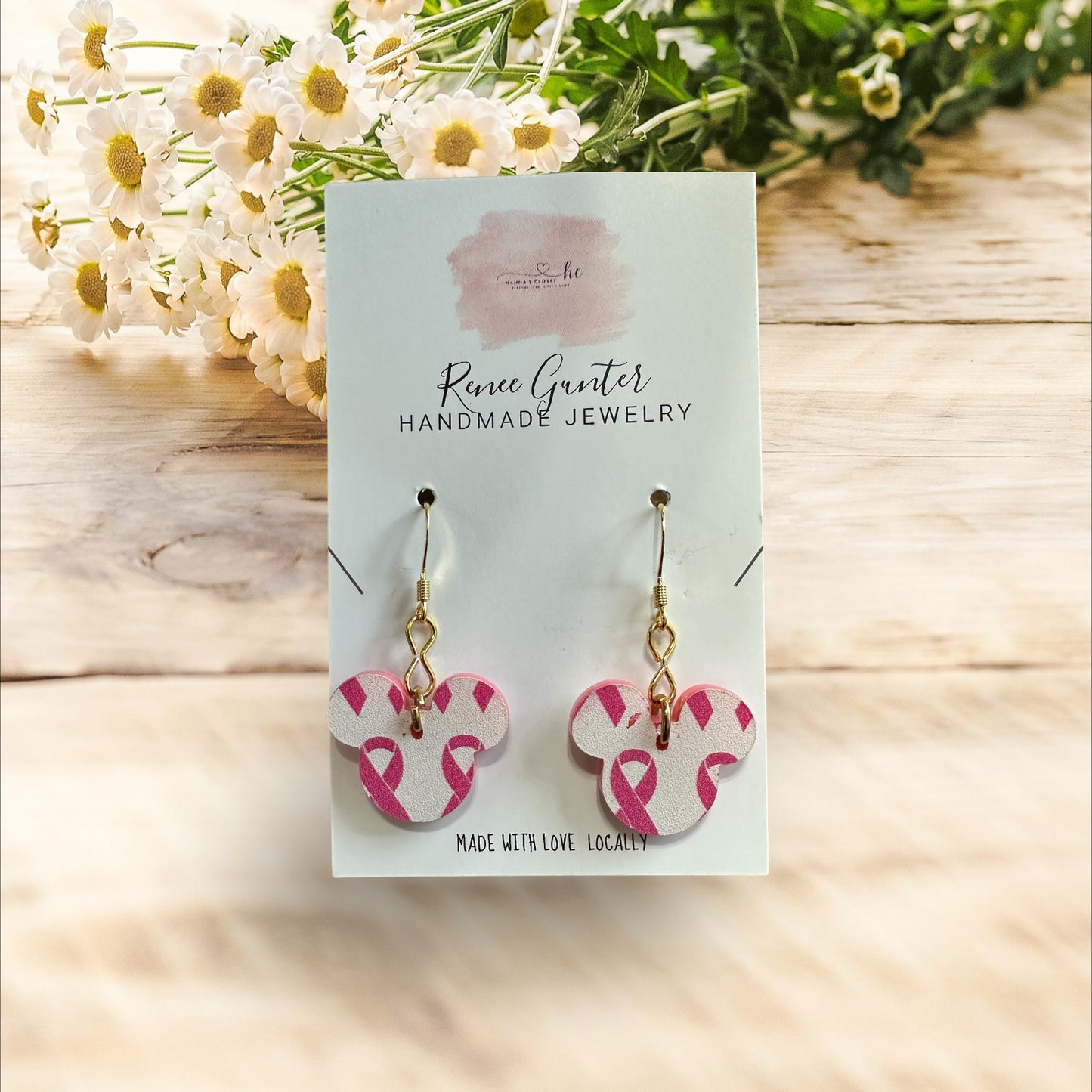 Handmade Mouse earrings