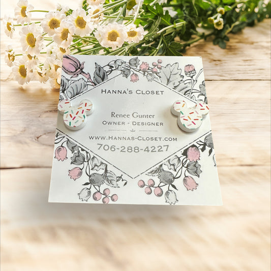 Handmade Mouse earrings