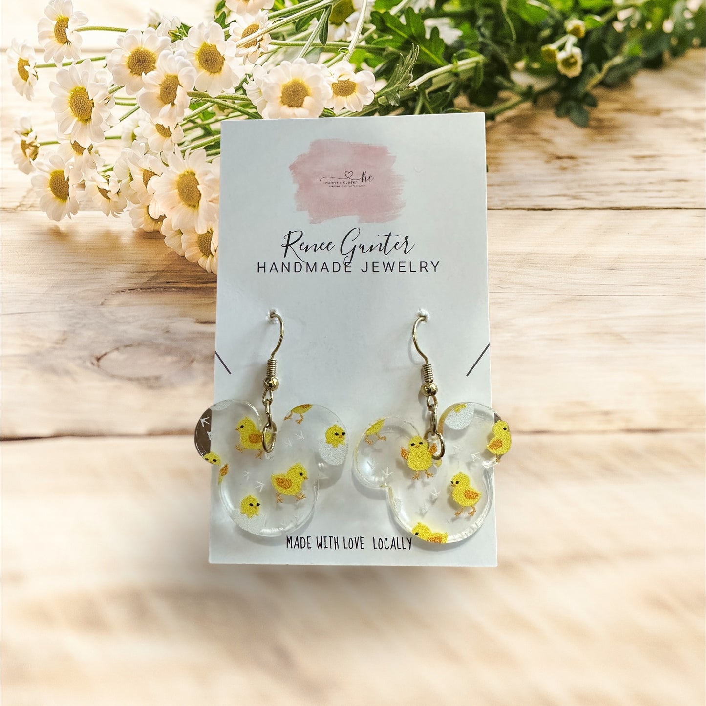 Handmade Mouse earrings