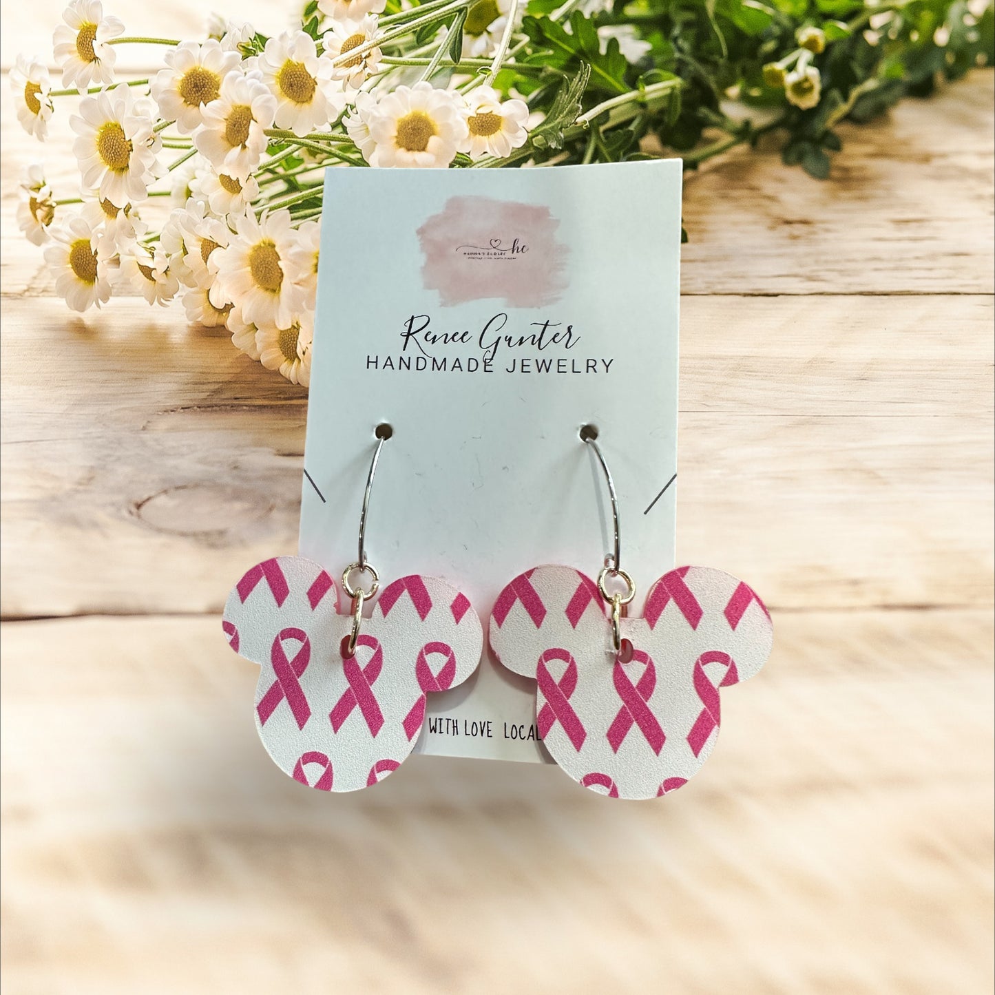 Handmade Mouse earrings