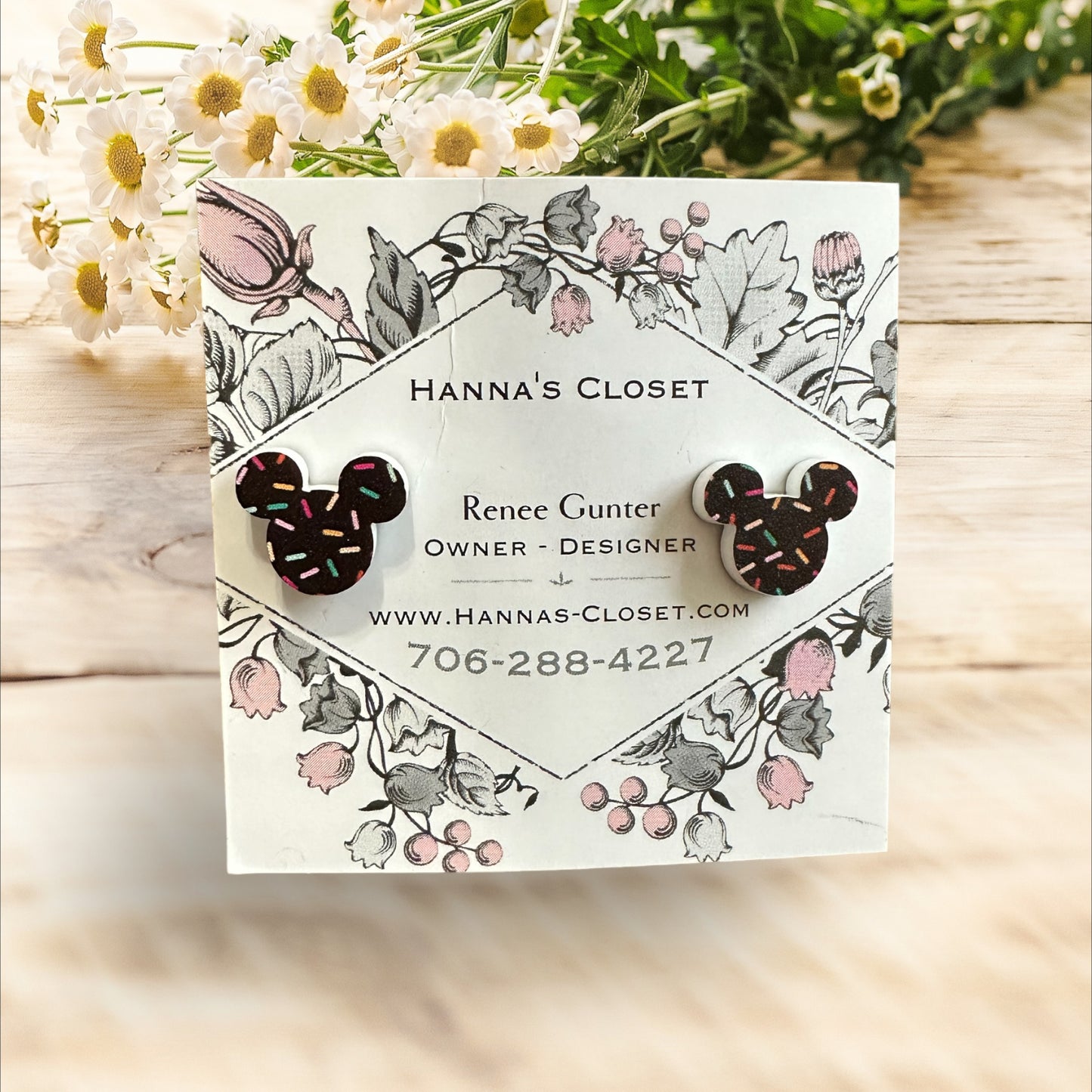 Handmade Mouse earrings