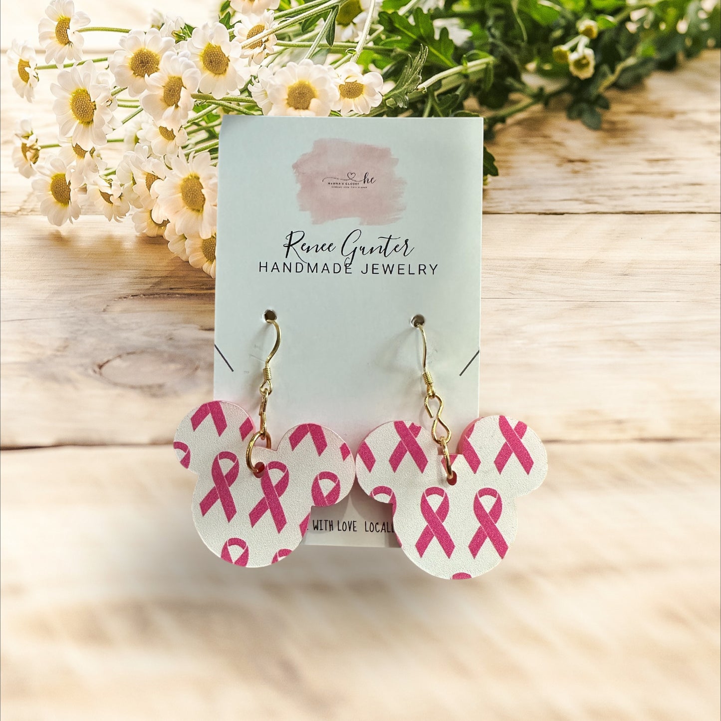 Handmade Mouse earrings