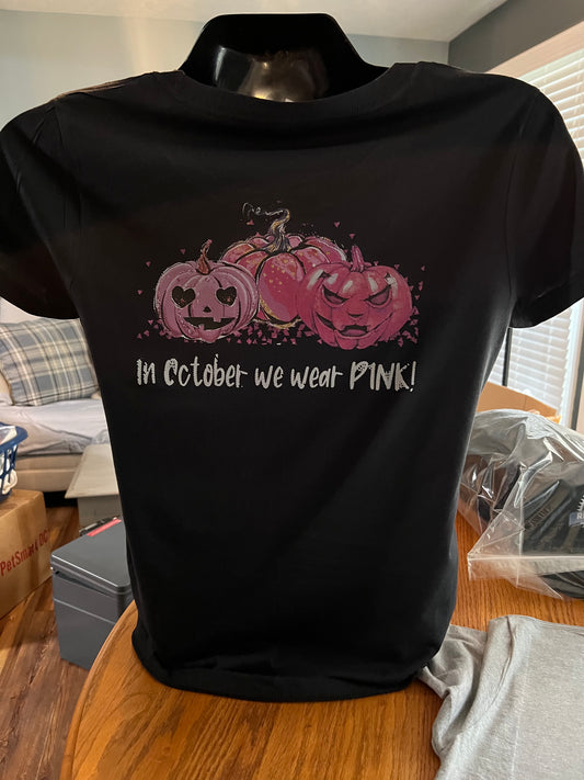 In October we wear pink T