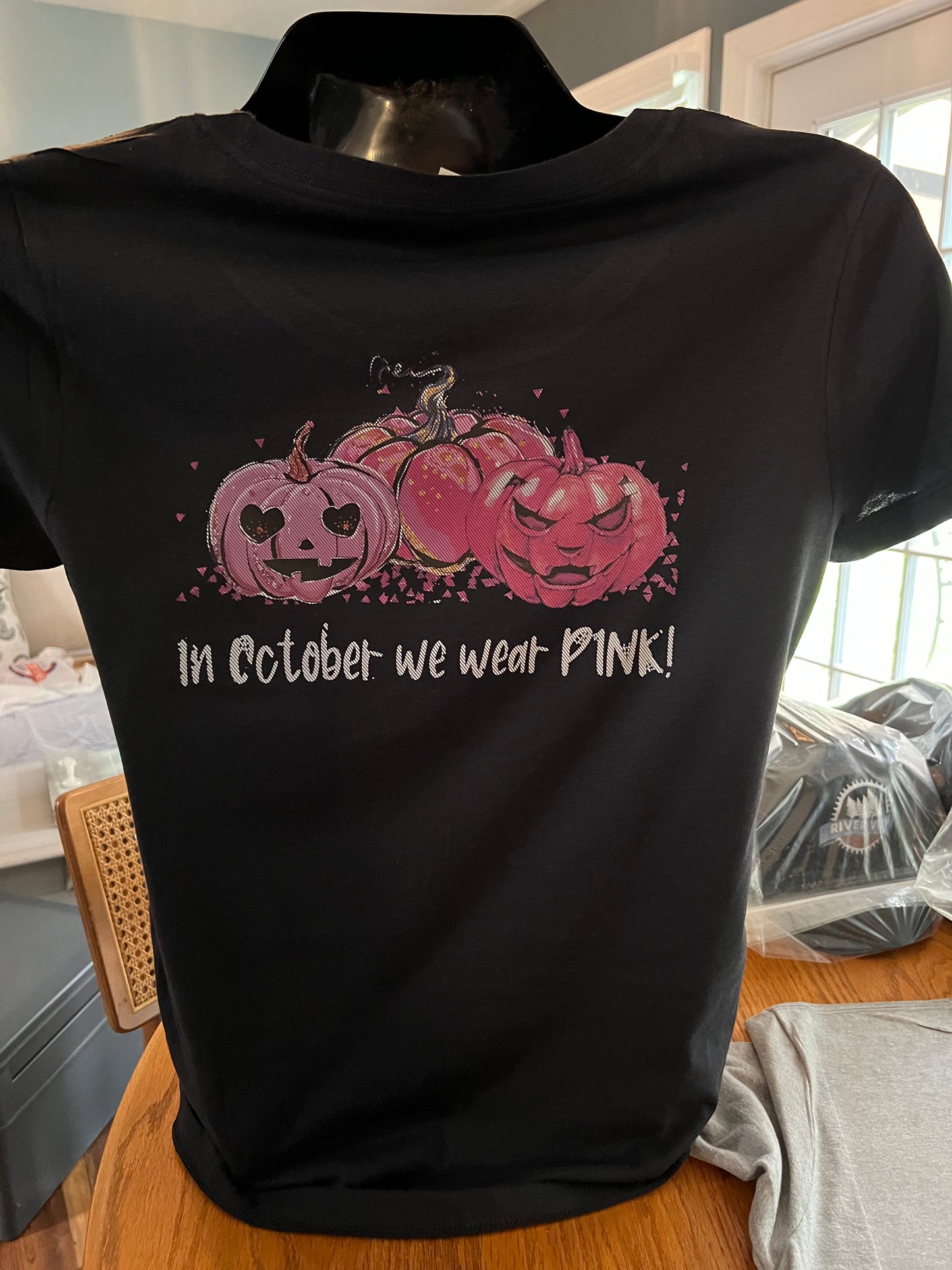 In October we wear pink T