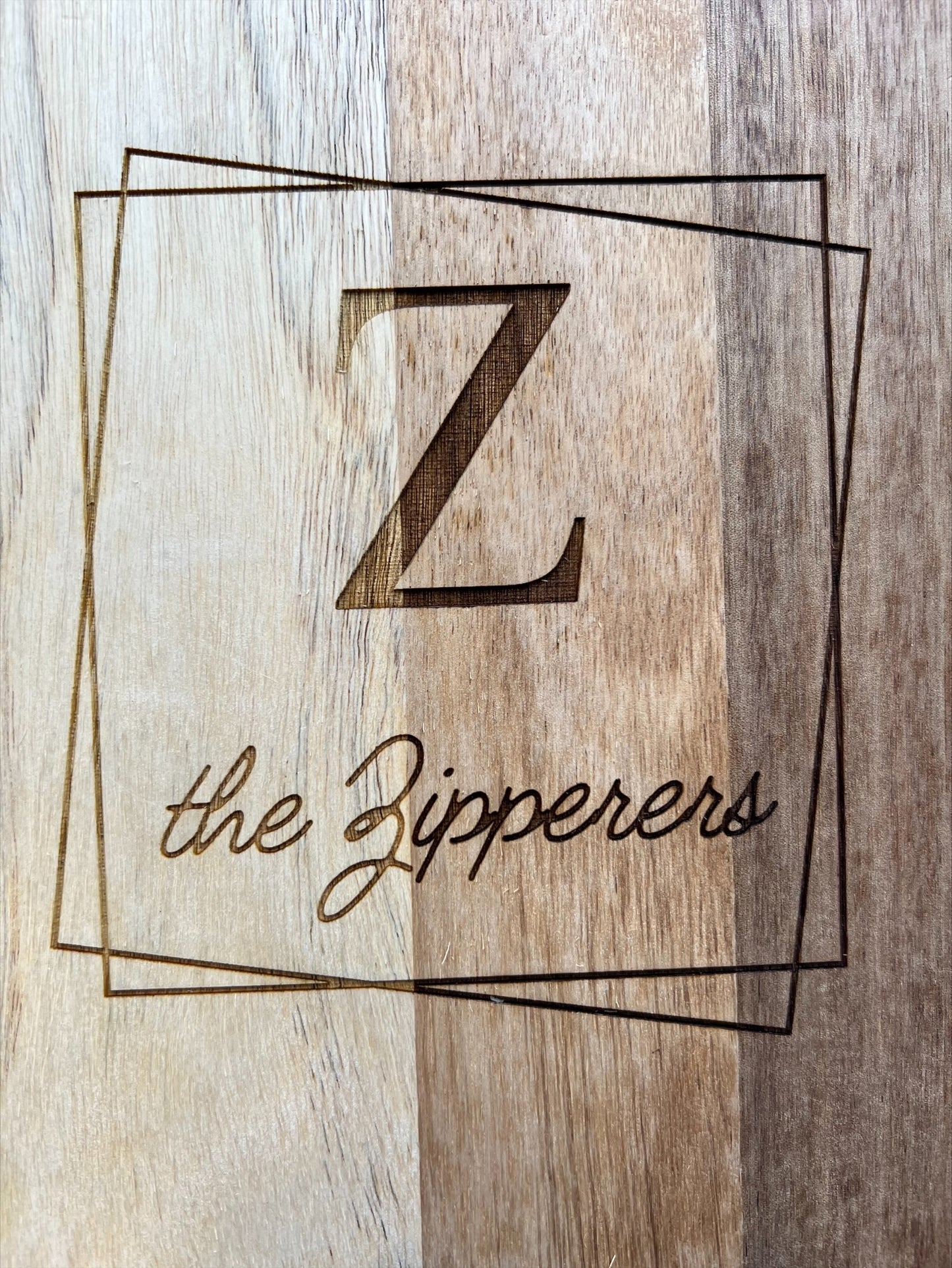 Personalized Wood Cutting Board
