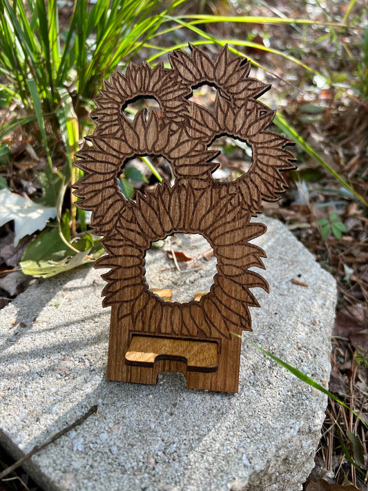 Sunflower Cell Phone Stand