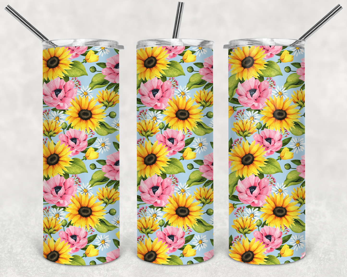 Flower Tumblers