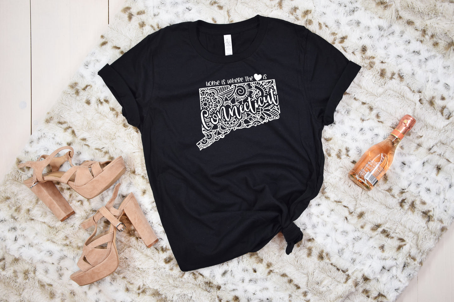 Home is where the heart is - personalized state t-shirt Alabama - Delaware