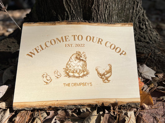 Special Order Coop Sign
