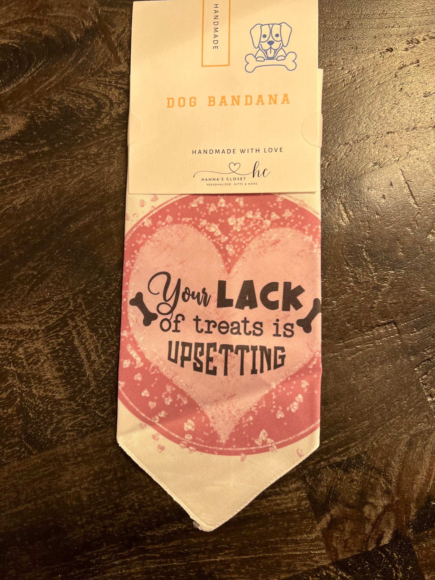Dog Bandana - personalized