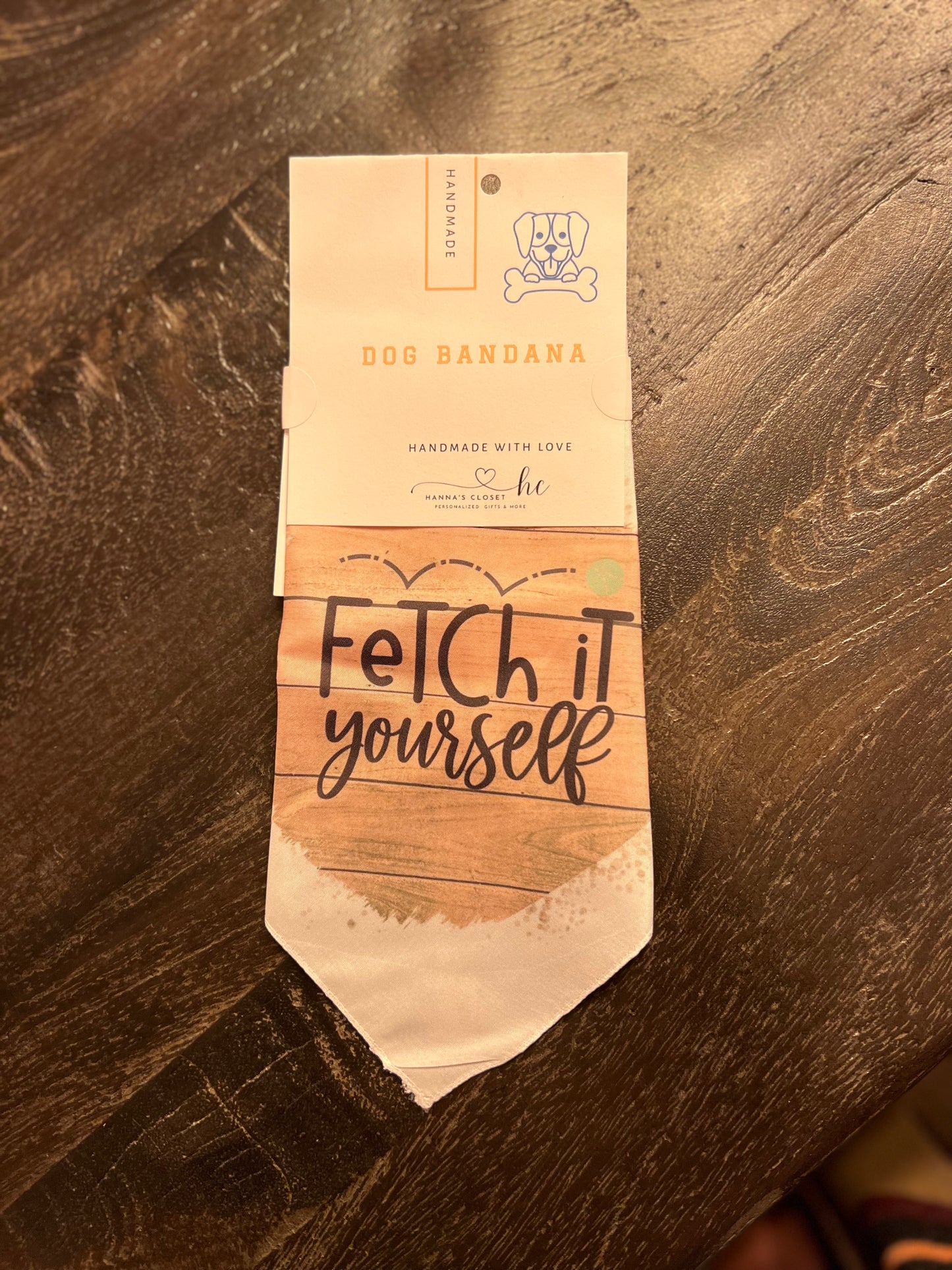 Dog Bandana - personalized