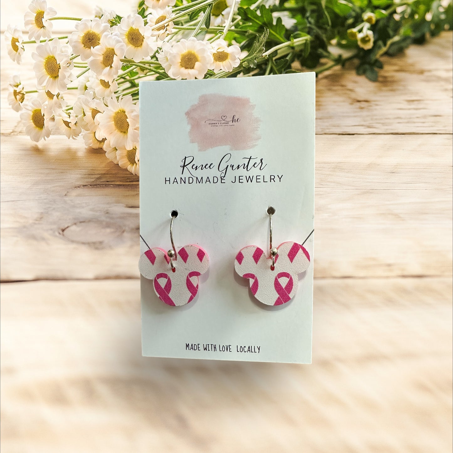 Handmade Mouse earrings