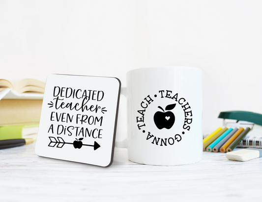 Teachers 15 oz Mug & Coaster Set