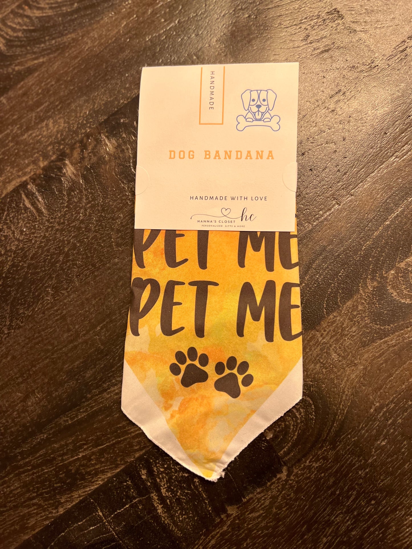 Dog Bandana - personalized
